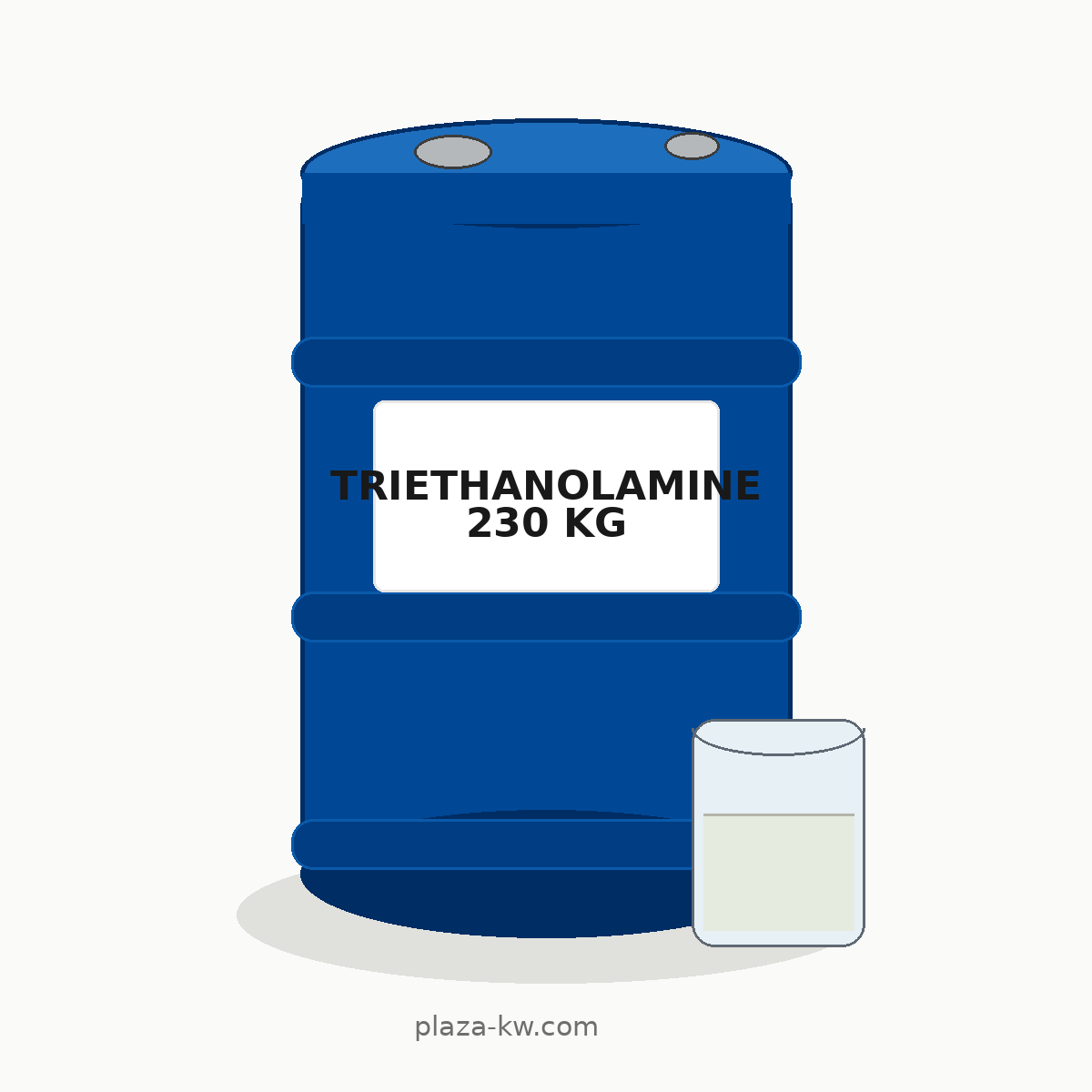 تري إيثانول أمين برميل 230 كيلو | Triethanolamine 230kg Drum